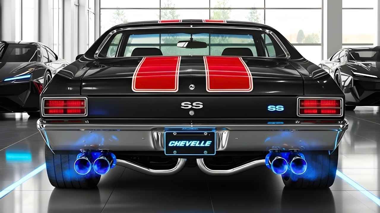 Chevrolet Chevelle SS 2026 Modern Muscle Car Concept With Retro Looks And High Performance